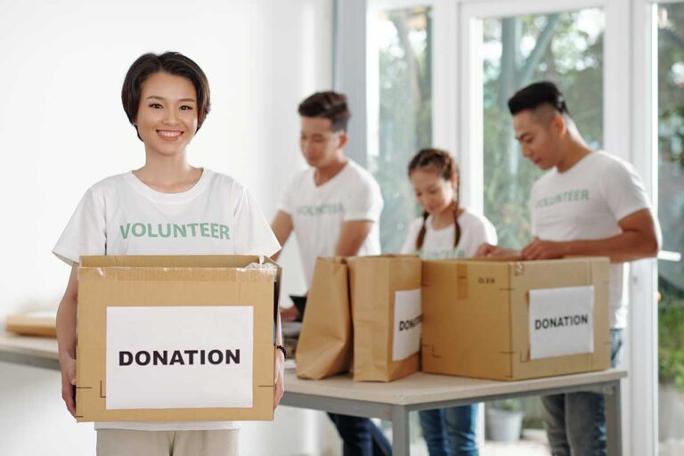 Donate to reduce poverty from society